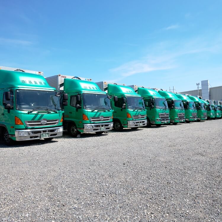 未来へ運ぶ方舟。長生運送のトラック